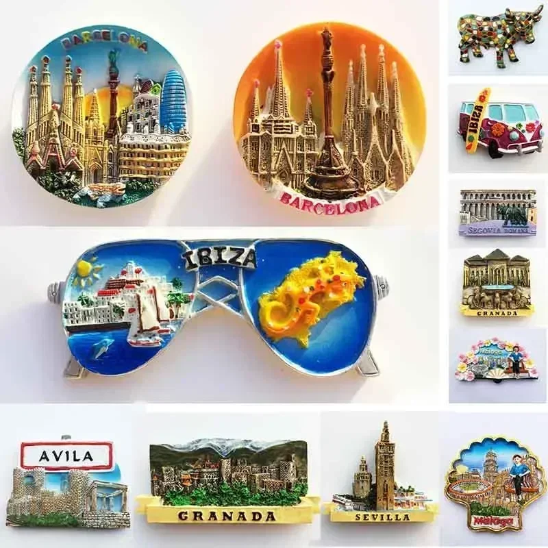 Barcelona Spain Fridge Magnets – обзор и цена Home Barcelona