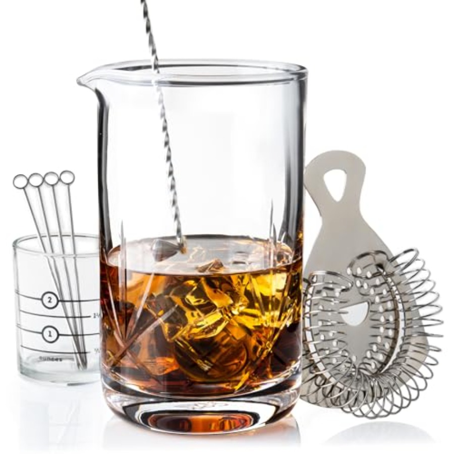 Cocktail Mixing Glass, Old Fas – обзор и цена Home Bar Set