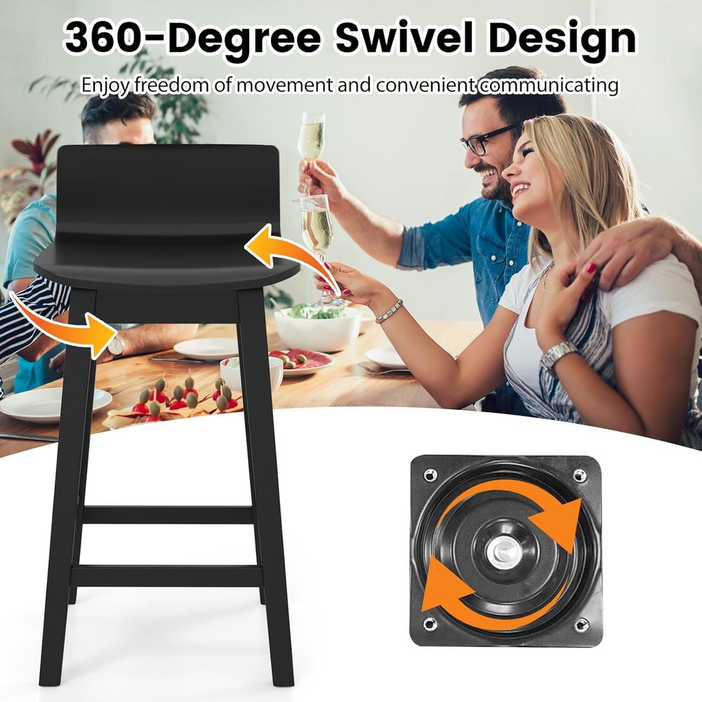 Swivel Solid Wood Bar Stools S – обзор и цена Home Bar And Counter