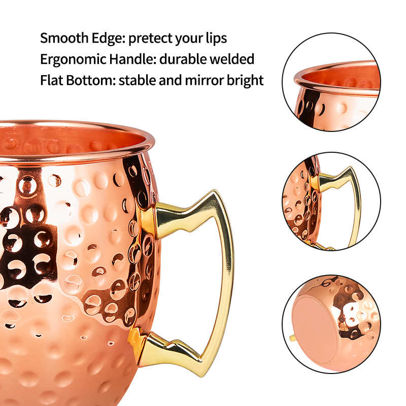 Moscow Mule Stainless Steel Mu – обзор и цена Mule Copper Mug